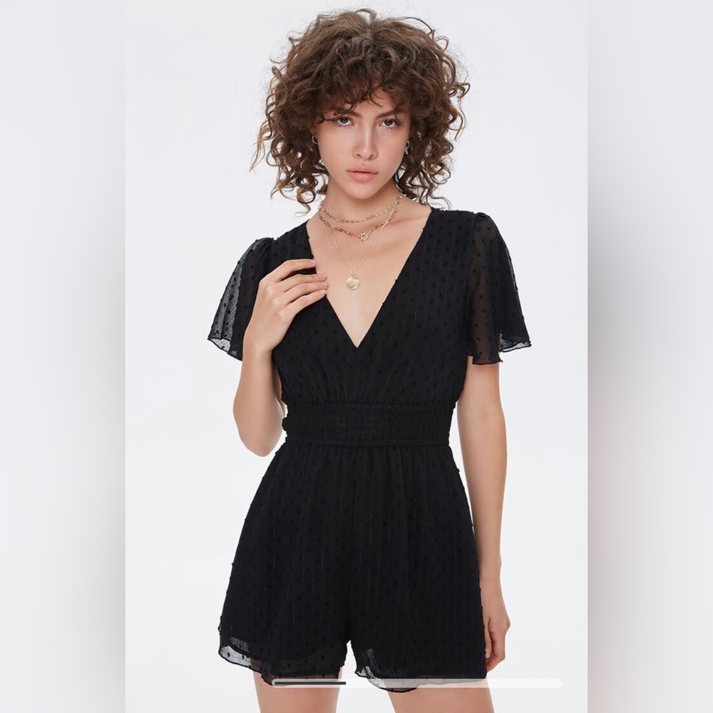 Women’s Black Romper Forever 21